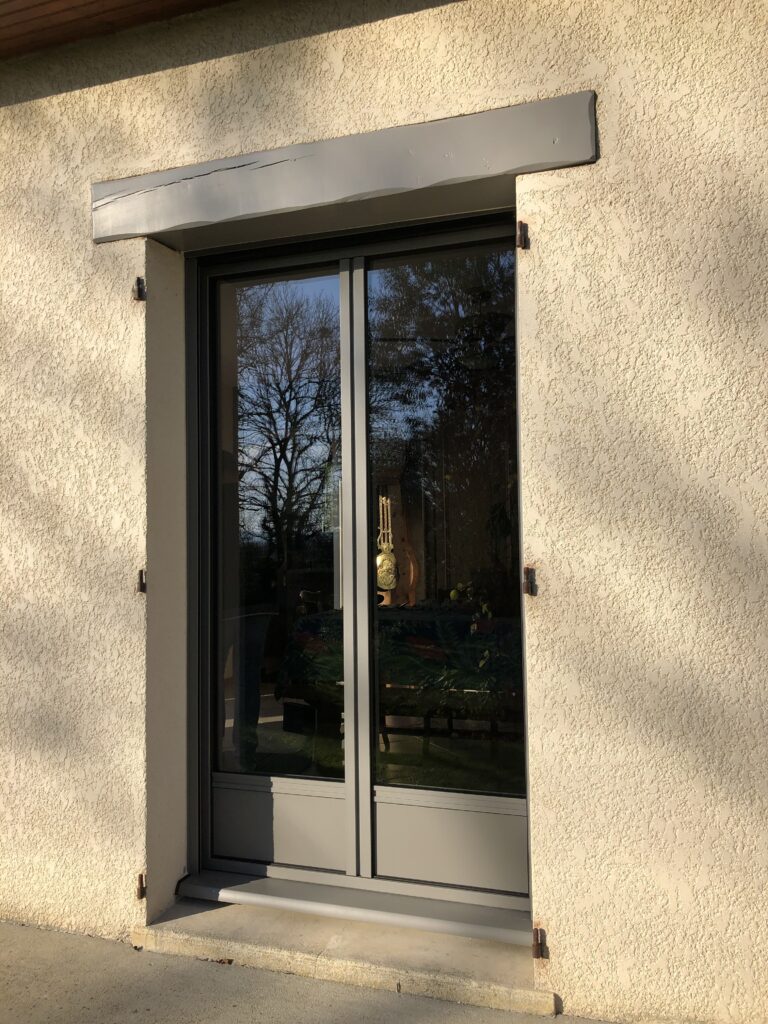 Porte fenêtre aluminium - K-Line - Déclic Habitat