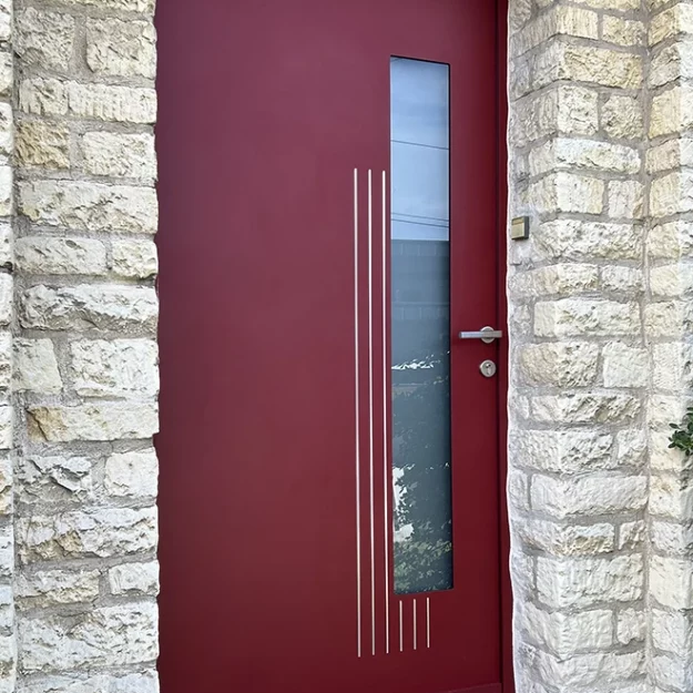 Porte KLine Aluminium - Déclic Habitat